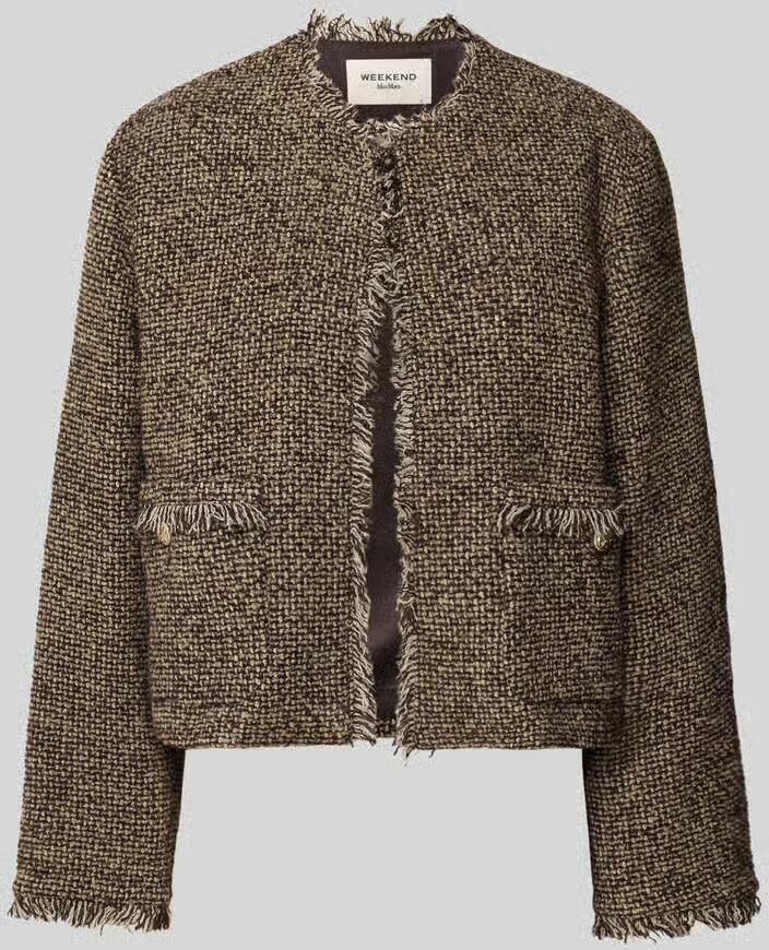Weekend Max Mara Regular fit korte blazer van wolmix model 'VENTO'