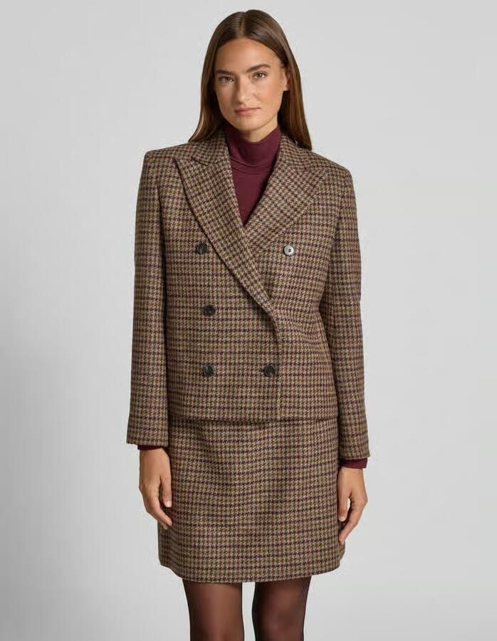 Weekend Max Mara Regular fit korte blazer van scheerwolmix model 'GERUSIA' - Foto 2