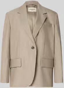 Weekend Max Mara regular fit lange blazer van zuivere scheerwol model 'ATTILA'