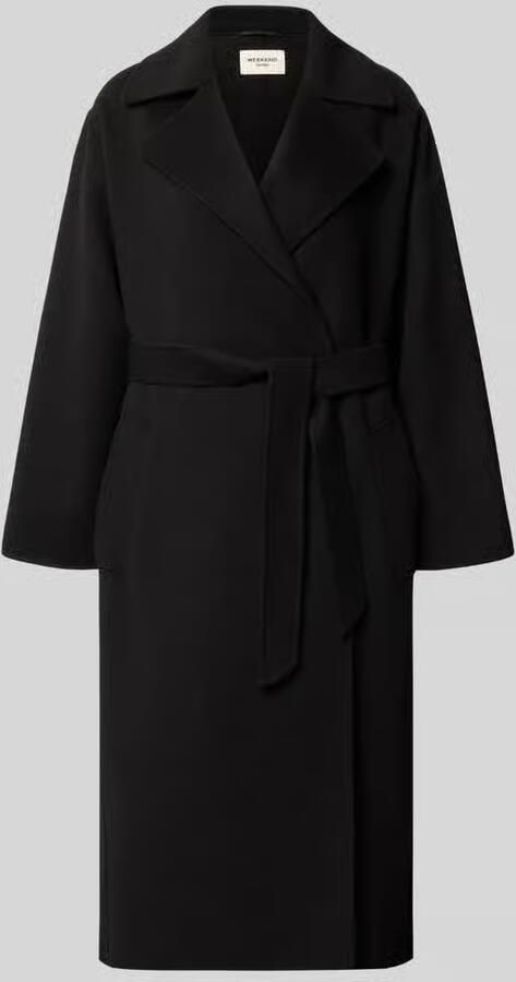 Weekend Max Mara Regular fit lange jas van scheerwolmix model 'OPEROSO'
