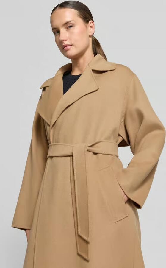 Weekend Max Mara Regular fit lange jas van scheerwolmix model 'OPEROSO' - Foto 2