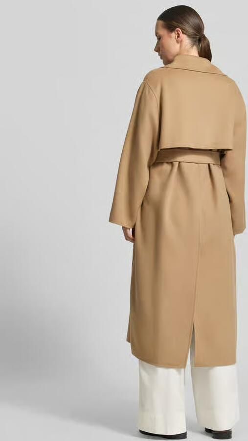 Weekend Max Mara Regular fit lange jas van scheerwolmix model 'OPEROSO' - Foto 3