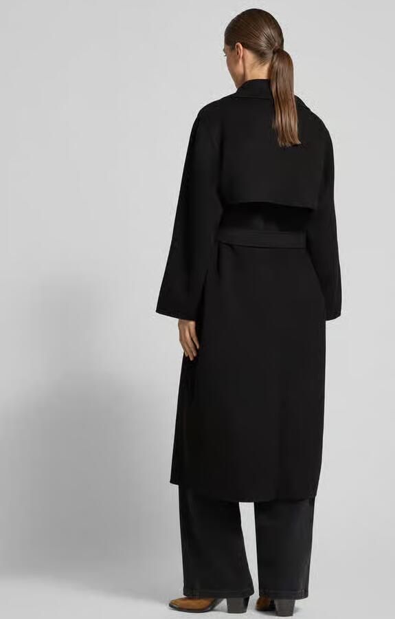 Weekend Max Mara Regular fit lange jas van scheerwolmix model 'OPEROSO' - Foto 2
