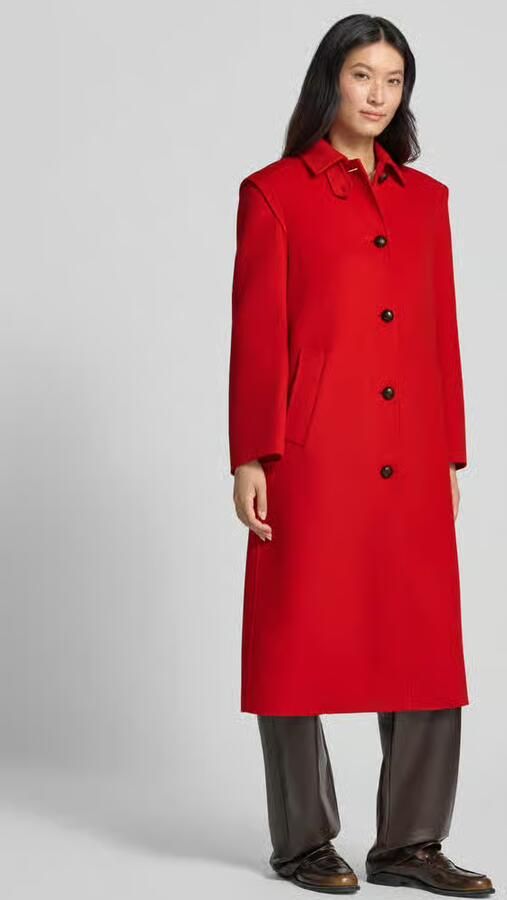 Weekend Max Mara Regular fit lange jas van wolmix model 'GESSATI' - Foto 2