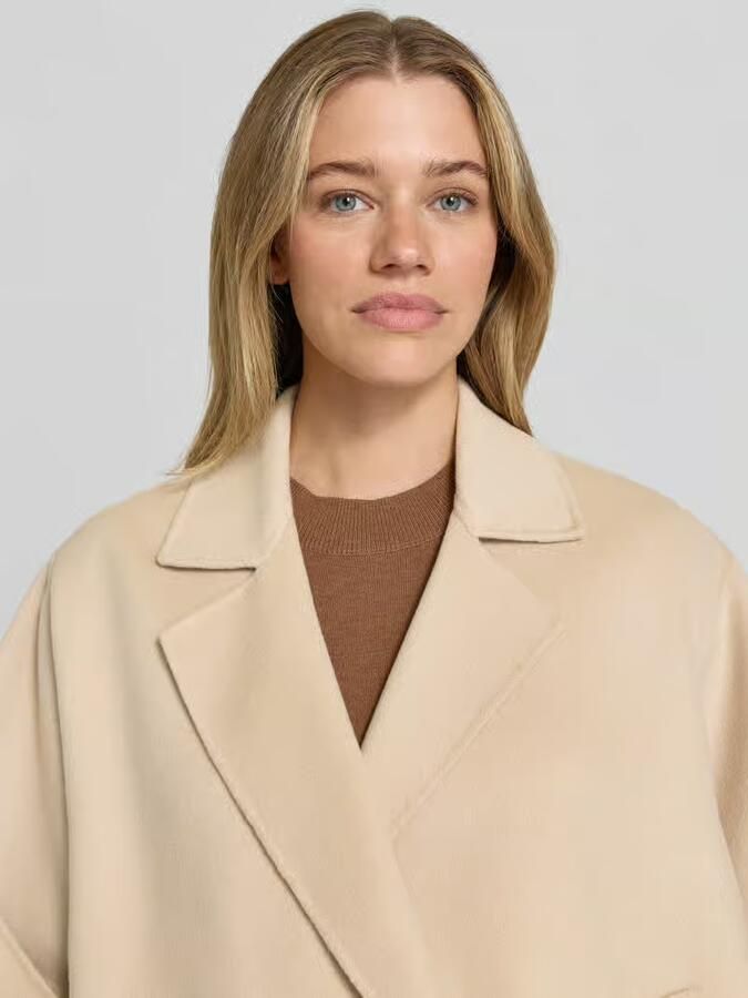 Weekend Max Mara regular fit lange jas van zuivere scheerwol model 'NEO'