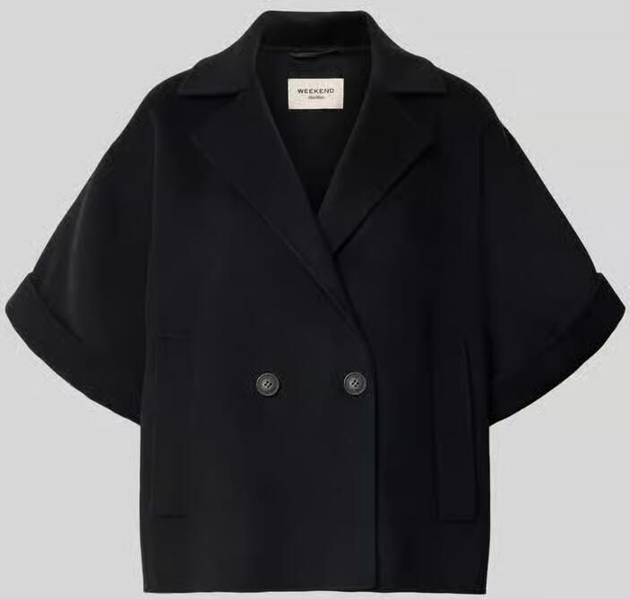 Weekend Max Mara regular fit lange jas van zuivere scheerwol model 'NEO'