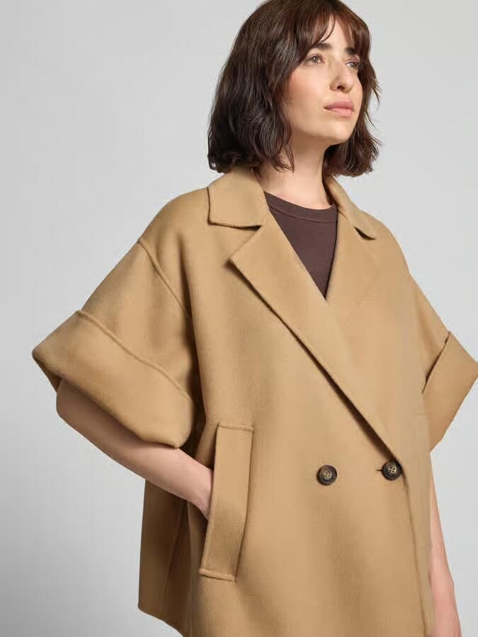 Weekend Max Mara regular fit lange jas van zuivere scheerwol model 'NEO'