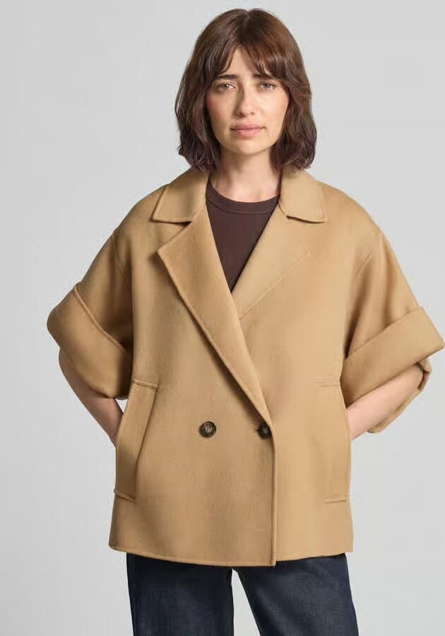 Weekend Max Mara regular fit lange jas van zuivere scheerwol model 'NEO' - Foto 2