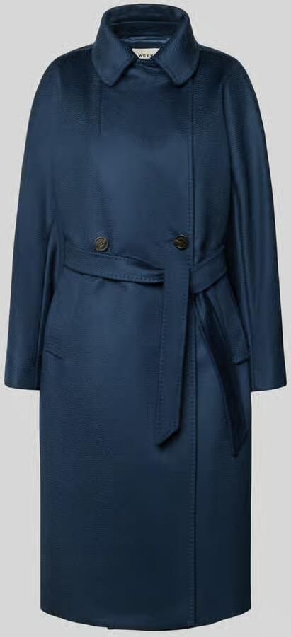 Weekend Max Mara regular fit lange jas van zuivere scheerwol model 'RESINA'