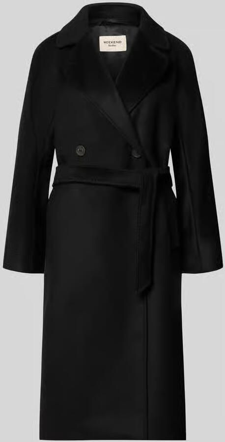 Weekend Max Mara regular fit lange jas van zuivere scheerwol model 'RESINA'