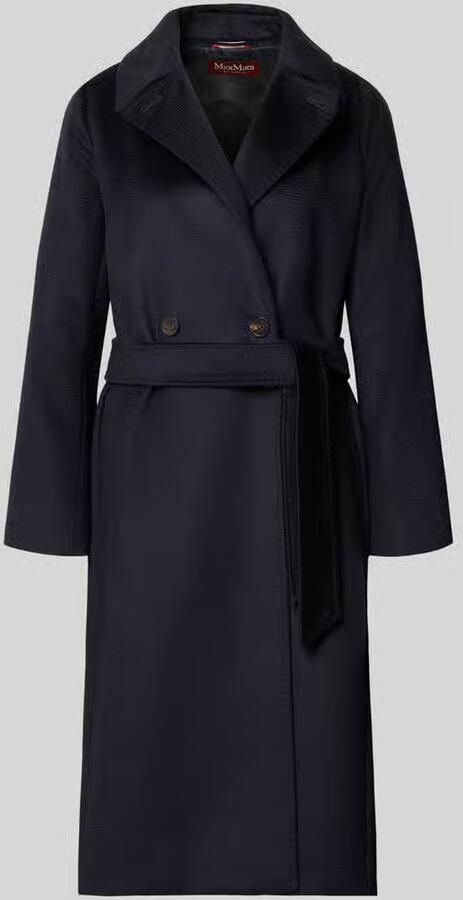 Weekend Max Mara regular fit lange jas van zuivere scheerwol model 'RESINA'