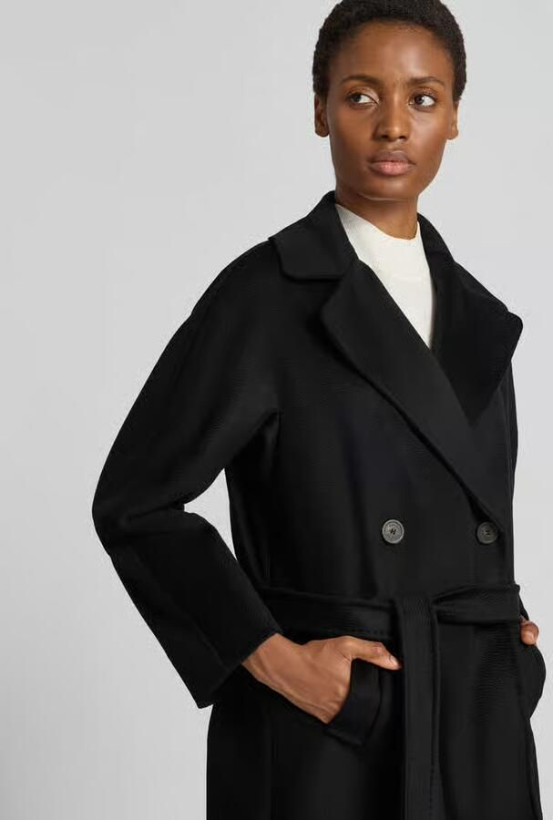 Weekend Max Mara regular fit lange jas van zuivere scheerwol model 'RESINA' - Foto 2
