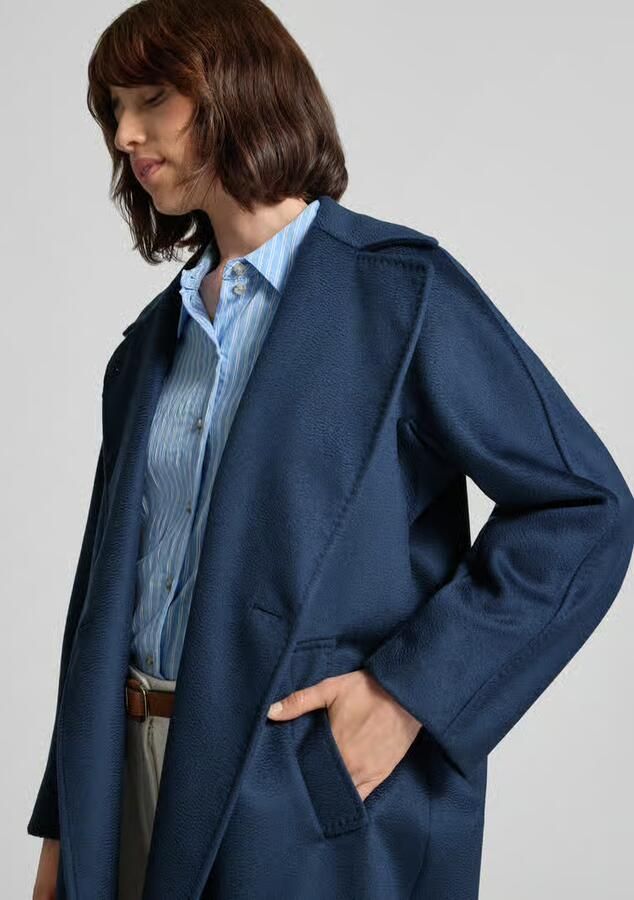 Weekend Max Mara regular fit lange jas van zuivere scheerwol model 'RESINA' - Foto 2