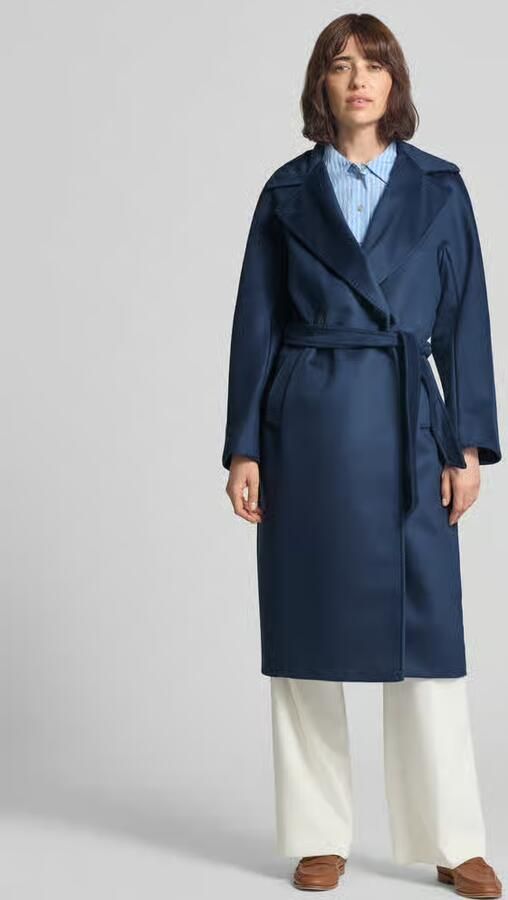 Weekend Max Mara regular fit lange jas van zuivere scheerwol model 'RESINA' - Foto 2