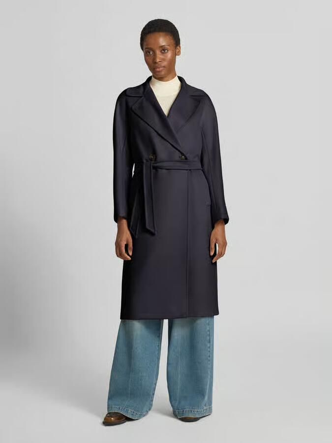 Weekend Max Mara regular fit lange jas van zuivere scheerwol model 'RESINA' - Foto 2