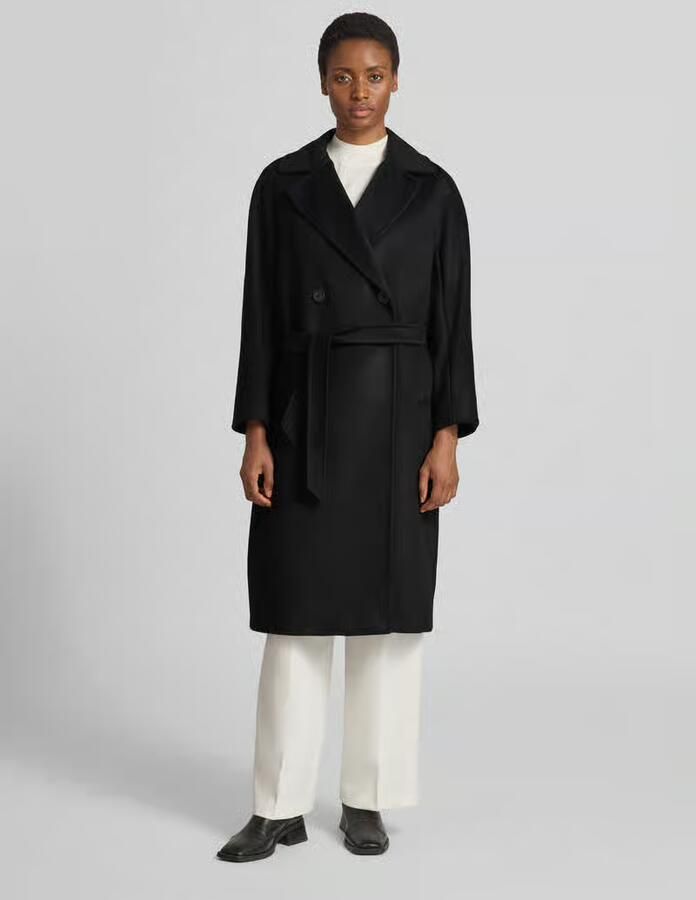 Weekend Max Mara regular fit lange jas van zuivere scheerwol model 'RESINA' - Foto 2