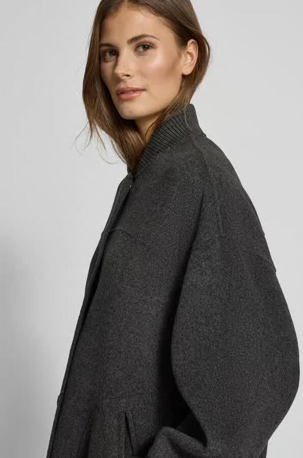 Weekend Max Mara Regular fit lange wollen jas van scheerwolmix model 'ALAMARO' - Foto 2