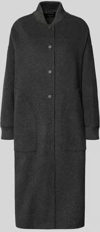 Weekend Max Mara Regular fit lange wollen jas van scheerwolmix model 'ALAMARO'