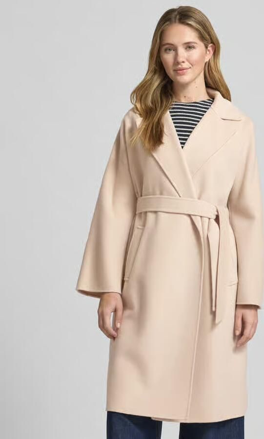 Weekend Max Mara Regular fit lange wollen jas van scheerwolmix model 'CIVADA' - Foto 2