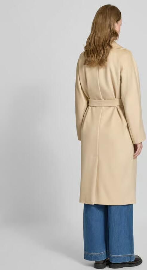 Weekend Max Mara Regular fit lange wollen jas van zuivere scheerwol model 'RESINA'