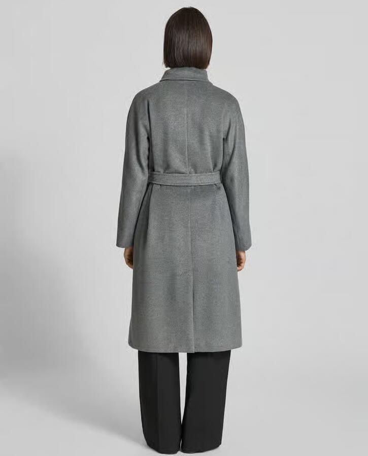 Weekend Max Mara Regular fit lange wollen jas van zuivere scheerwol model 'RESINA'