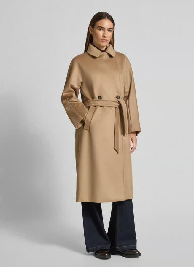 Weekend Max Mara Regular fit lange wollen jas van zuivere scheerwol model 'RESINA' - Foto 2