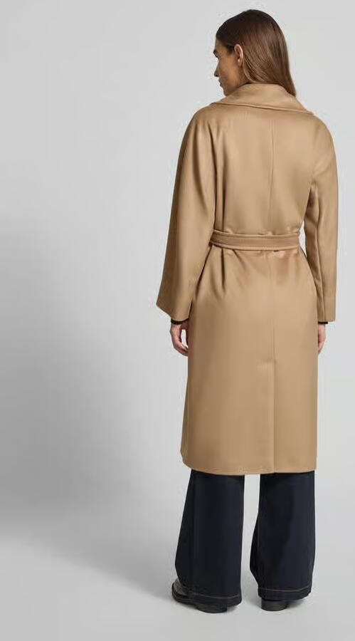 Weekend Max Mara Regular fit lange wollen jas van zuivere scheerwol model 'RESINA'