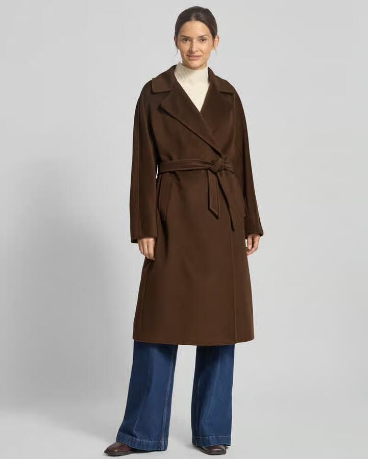 Weekend Max Mara Regular fit lange wollen jas van zuivere scheerwol model 'RESINA' - Foto 2