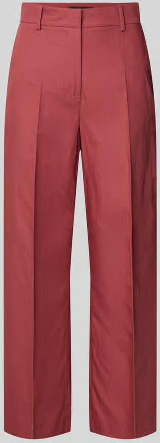 Weekend Max Mara regular fit linnen broek van mix van katoen en linnen model 'ZIRCONE' - Foto 2