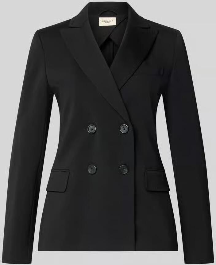 Weekend Max Mara regular fit longblazer met dubbele knoopsluiting model 'WKDCOLIBRI'