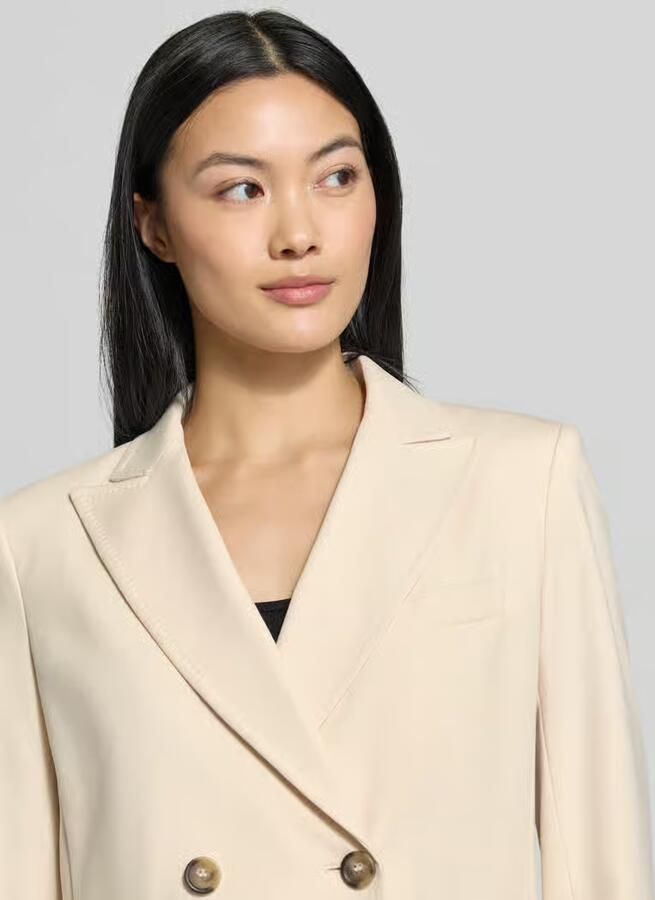 Weekend Max Mara regular fit longblazer met dubbele knoopsluiting model 'WKDCOLIBRI'