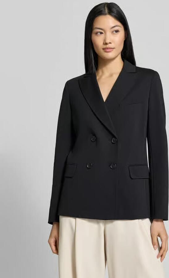 Weekend Max Mara regular fit longblazer met dubbele knoopsluiting model 'WKDCOLIBRI' - Foto 2