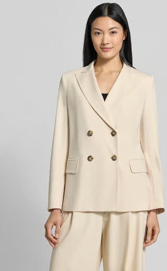 Weekend Max Mara regular fit longblazer met dubbele knoopsluiting model 'WKDCOLIBRI' - Foto 2