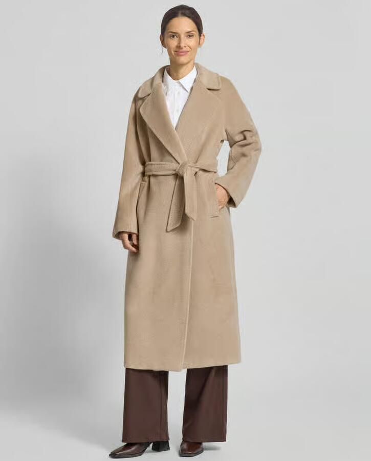 Weekend Max Mara Regular Fit mantel van wol-alpaca-mix met mohair-aandeel model 'TEMPERA' - Foto 2