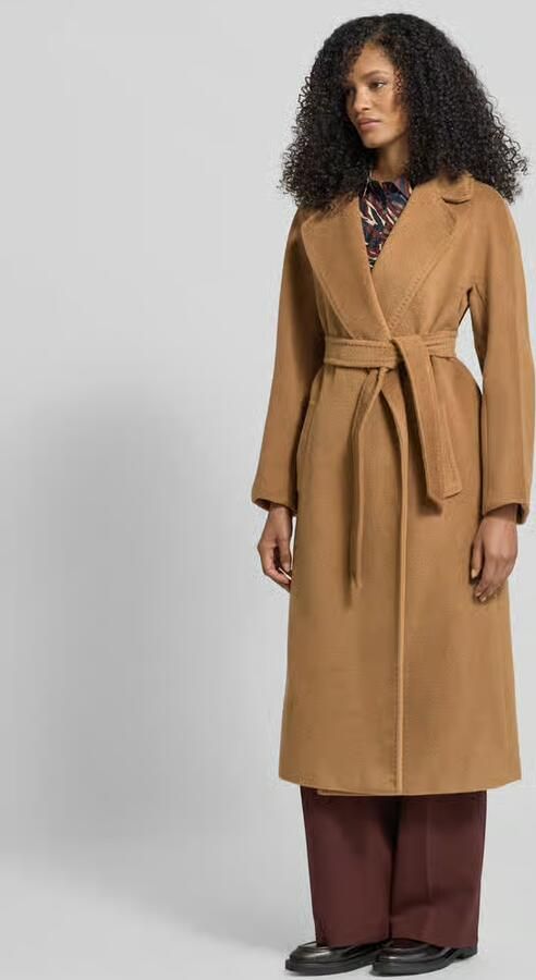 Weekend Max Mara Regular Fit mantel van wol-alpaca-mix met mohair-aandeel model 'TEMPERA' - Foto 2