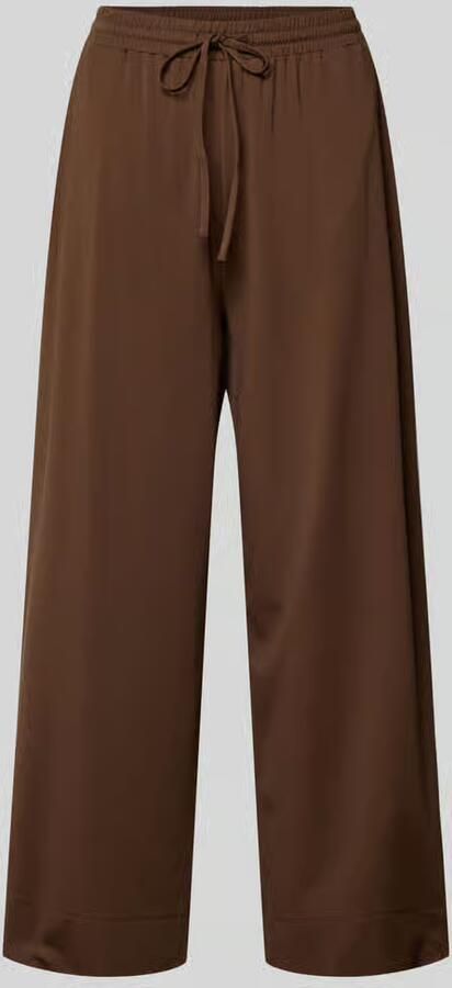 Weekend Max Mara regular fit pantalon met elastische tailleband model 'MODICO' - Foto 2