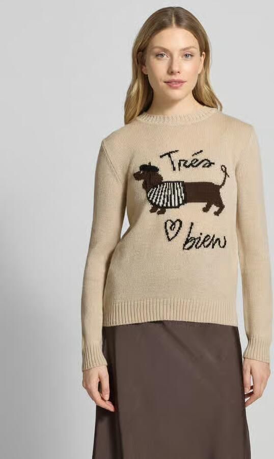 Weekend Max Mara Regular fit pullover met wol model 'NITRA' - Foto 2