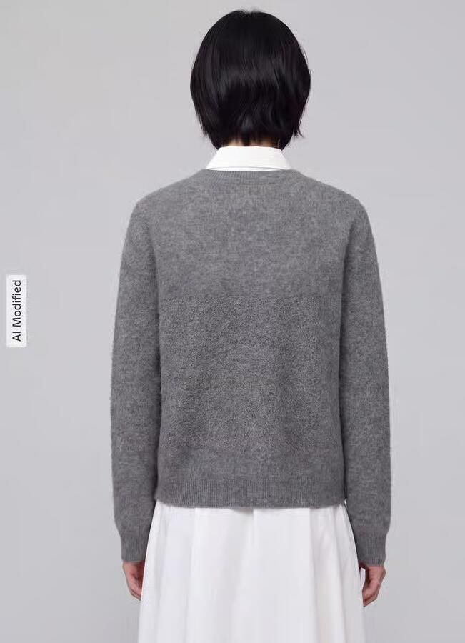Weekend Max Mara Regular fit pullover van mix van scheerwol en kasjmier model 'DECO' - Foto 3