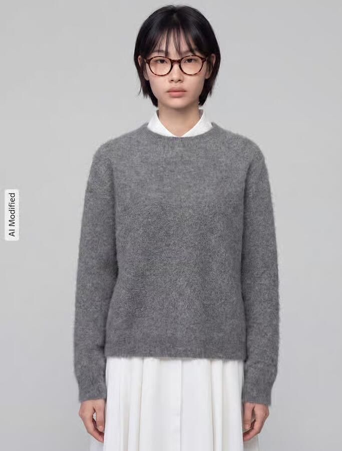 Weekend Max Mara Regular fit pullover van mix van scheerwol en kasjmier model 'DECO' - Foto 2