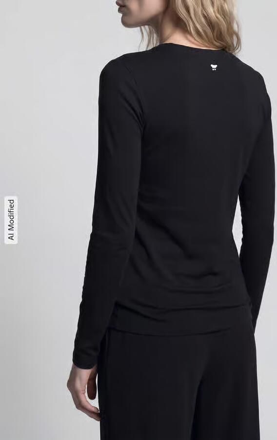Weekend Max Mara Regular fit shirt met lange mouwen van viscosemix model 'MULTIE' - Foto 3