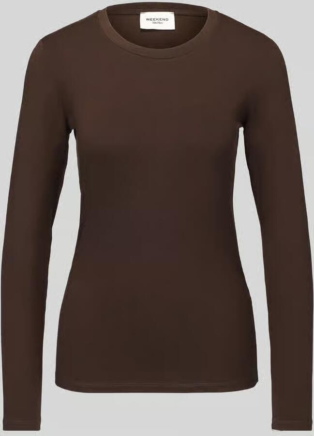 Weekend Max Mara Regular fit shirt met lange mouwen van viscosemix model 'MULTIE' - Foto 3