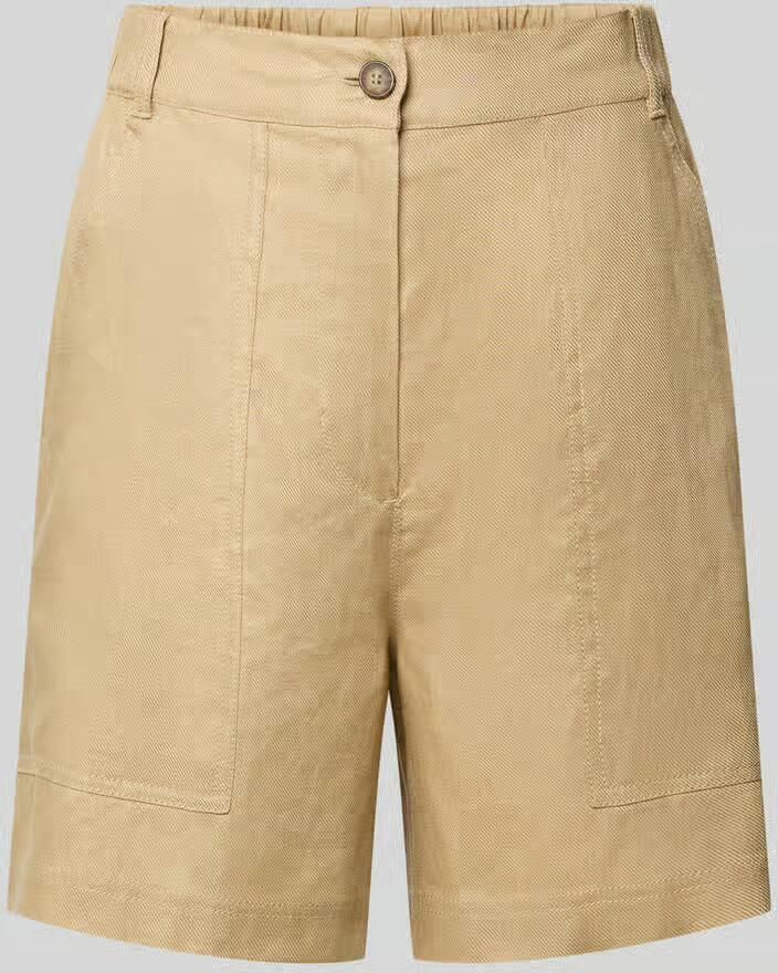Weekend Max Mara regular fit short van puur linnen model 'IVELETTA' - Foto 2