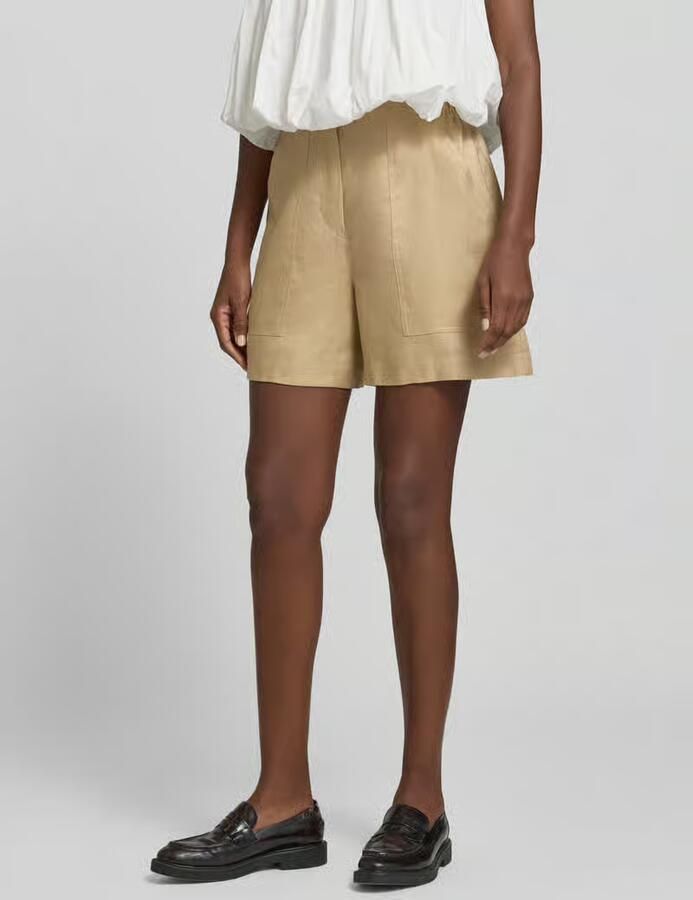 Weekend Max Mara regular fit short van puur linnen model 'IVELETTA' - Foto 3