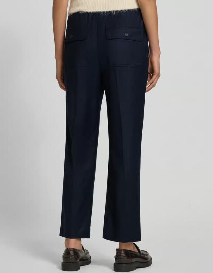 Weekend Max Mara Regular fit stoffen broek van scheerwolmix model 'HATELEY'