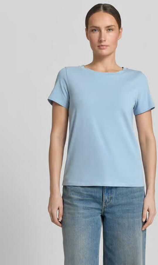 Weekend Max Mara regular fit T-shirt van katoenmix model 'MULTIF' - Foto 3