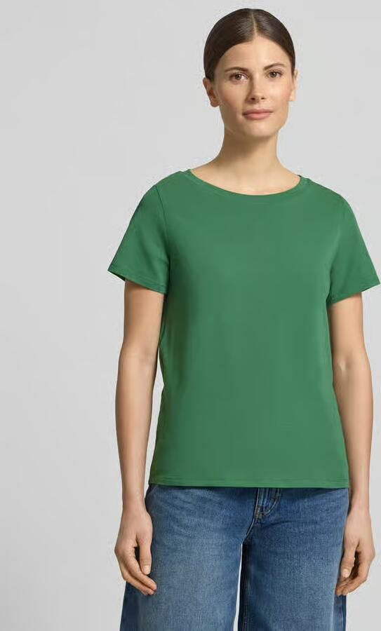 Weekend Max Mara regular fit T-shirt van katoenmix model 'MULTIF' - Foto 4