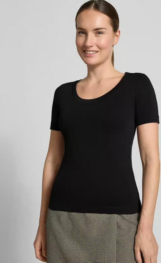 Weekend Max Mara regular fit T-shirt van katoenmix model 'WKDMULTIJ' - Foto 2