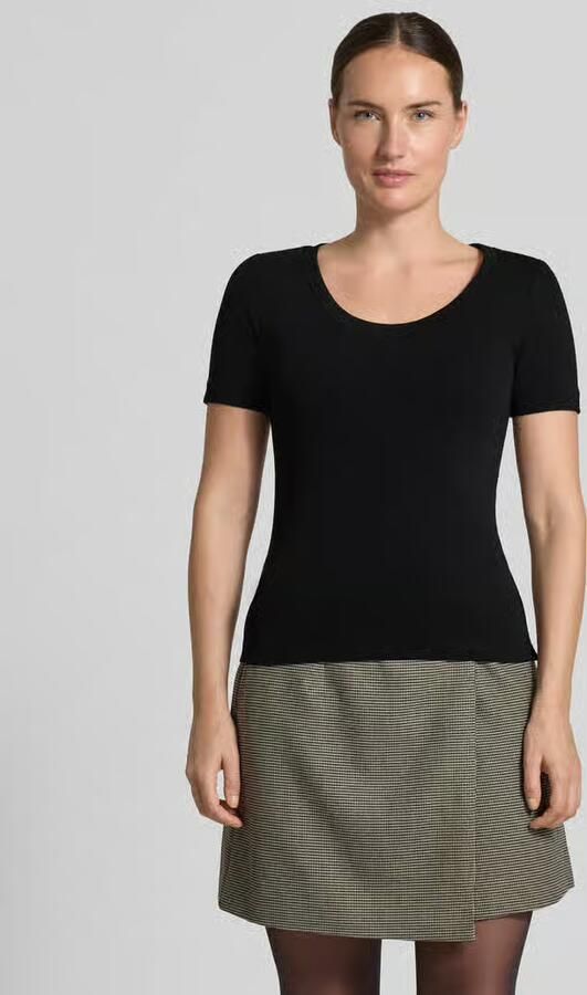 Weekend Max Mara regular fit T-shirt van katoenmix model 'WKDMULTIJ' - Foto 2