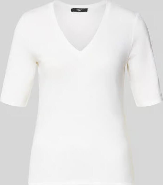 Weekend Max Mara regular fit T-shirt van linnenmix model 'OPZIONE' - Foto 2