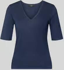 Weekend Max Mara regular fit T-shirt van linnenmix model 'OPZIONE'
